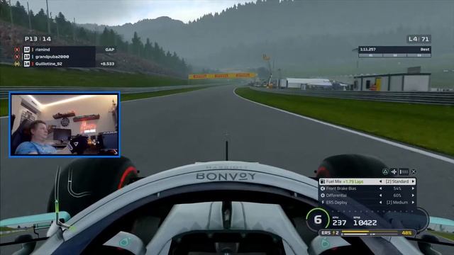 F1 2019 PS4 GoT Racing League Austrian Grand Prix - RedBull ring 100% race смотреть онлайн