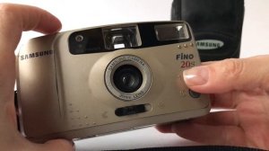 35mm film camera Samsung Fino 20S