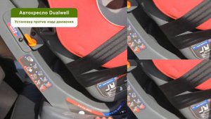Установка автокресла DAIICHI DualWell™ против хода движения