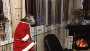 (Домашние макаки) Новый Год 2019