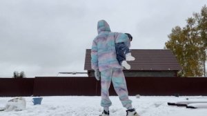 Прогулка с двумя реборнами Тобиахом и Лиамом ❤️ Первый снег ❄️ Все замёрзли ?Все мокрые ?