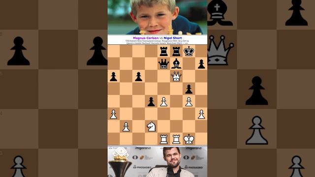 When Young Magnus Carlsen destroyed the best player in Britain