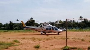 Yusuf Ali Helicopter | Augusta Westland AW109 | VT-YMA | Walk Around, Takeoff and Landing [HD]