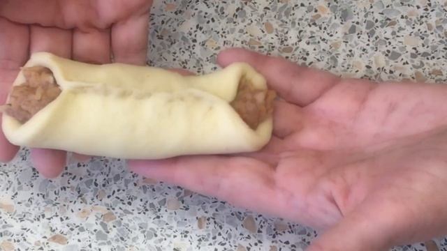 Необычные пирожки с мясом из теста на закваске смотреть онлайн