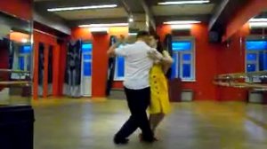 tango2. Репетиция Ольги Маркиной и Романа Замолодчикова