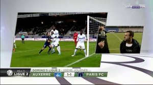 Auxerre-Paris FC les 2 buts