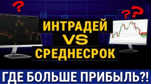 Лучшая ТОРГОВАЯ СТРАТЕГИЯ! Интрадей, среднесрок или скальпинг? Где быстро и много можно заработать?