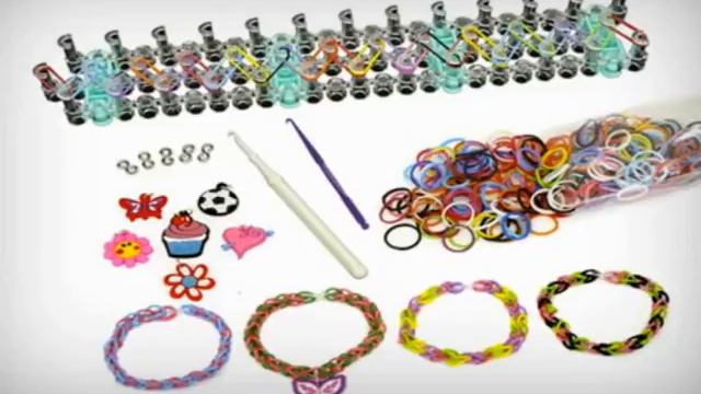 Набор для плетения браслетов из резинок rainbow loom bands в Новоаннинском смотреть онлайн