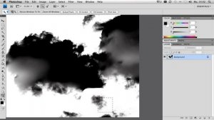 Photoshop Video Tutorial -- Wolken-Text Part 1 von 2