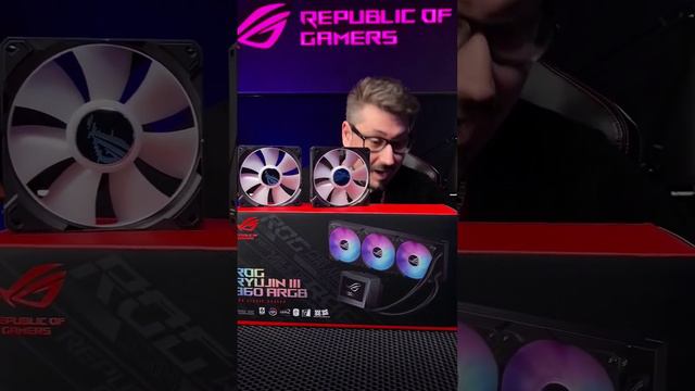 Меньше проводов, лучше внешний вид! 😍 Взгляните на новые вентиляторы ROG с магнитами 🔮