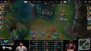 FNC vs. WBG - Game 2 | Swiss Stage | 2023 Worlds | Fnatic vs Weibo Gaming (2023)