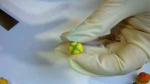 Мастер-класс * Браслет с ягодами морошки * из полимерной глины * Виктория А* Polymer clay tutorial