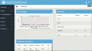 OMV6 - Dashboard