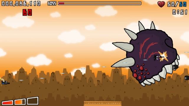 Who's That Flying?! - All Bosses (No Damage / Perfect) 4K 60FPS PSP/PC смотреть онлайн