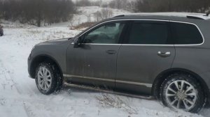 Туарег и Амарок. Лайтовый тест на проходимость