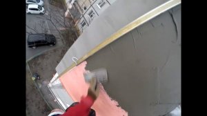 Утепление стен снаружи. Штукатурка утеплителя на сетку от первого лица