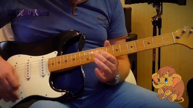 #Песенка мамонтёнка ( Slow Guitar Cover by Kirill ) Музыка из Детства смотреть онлайн