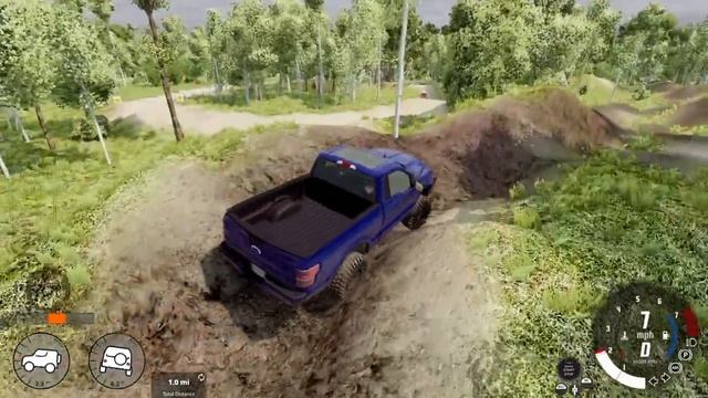 Can This F150 Survive a Beating From Me? BeamNG drive Off Road Trials in a 2021 Ford F150 смотреть онлайн