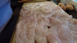 Отбивные из куриной грудки в духовке