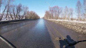 Архангельск-левый берег.KUGOO M5