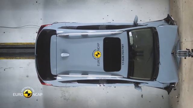 Краш-тест Subaru XV | Тест системы предотвращения аврий. смотреть онлайн