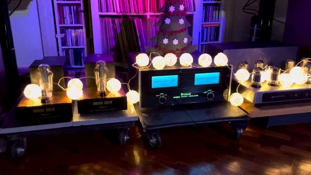 Buon natale McIntosh c40 e mc300 Sonic frontiers processor 3 M2tech evo jbl l300 nelson pass смотреть онлайн