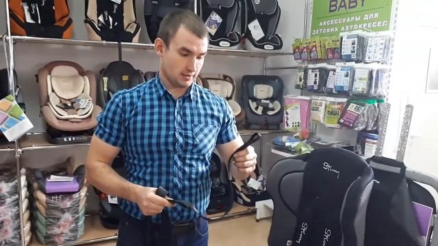 Установка удлиненного одинарного ремня ProtectionBaby смотреть онлайн