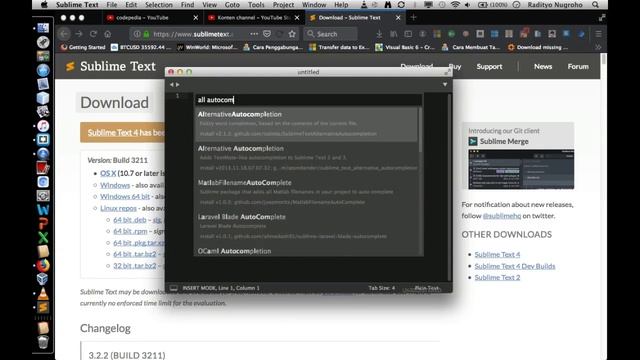 Install and Setting Sublime Text 3 #programer #programming #tutorial #html5 #tutorialhtml