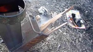 Дровяная печь «РАКЕТА»