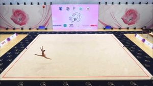 Ульяна Травкина мяч // Турнир «Хрустальная Роза» 2022