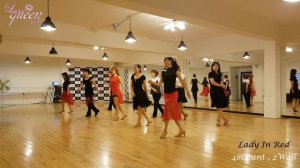 Lady In Red Line Dance
