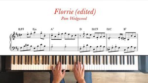 Florrie - Pam Wedgwood (edited). Piano tutorial + sheet music. Intermediate.