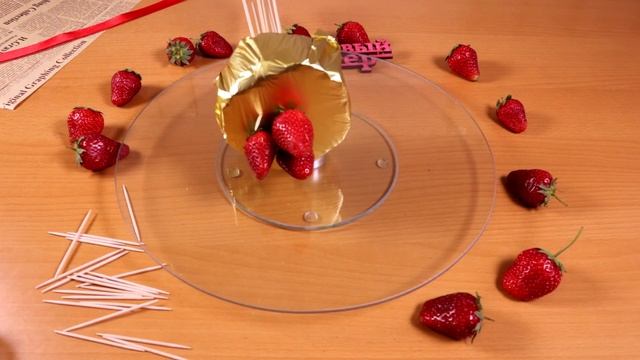 Клубничный букет, как сделать? Fruitm