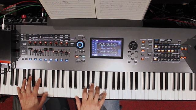 Yamaha Montage - I'll be over you (Toto) смотреть онлайн