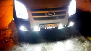 световой тюнинг на форд транзит