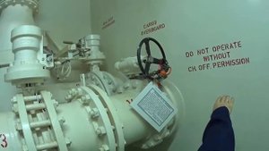 Насосное отделение танкера / Oil Tanker Pump Room. Часть 1.