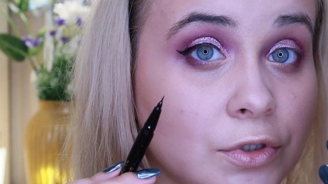 Stila, за что? | Неужели провал | Макияж с розовыми металликами от Stila смотреть онлайн