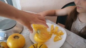 Что выросло из семян фирмы "Партнёр" жёлтые помидоры экзотика, вкуснота или "зря посадили"