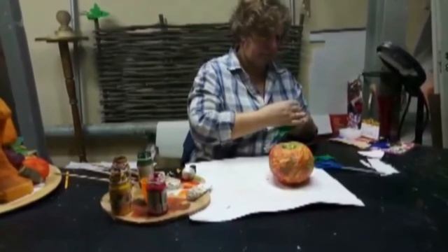 Мастер-класс от Светланы Баландиной «Папье-маше» смотреть онлайн