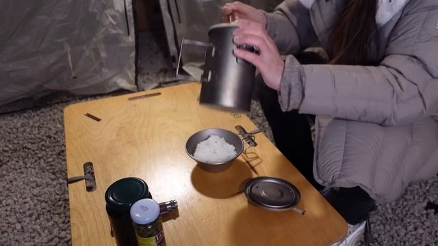 [146캠핑] 꽃샘 추위 미니멀 캠핑｜쉽고 맛있는 바베큐 립｜소소하지만 확실한 행복｜매취순｜한탄강 지질공원｜