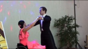 Танцы на колясках в Калининграде. Марина Куликова