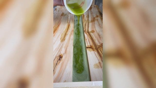 Стол из эпоксидной смолы своими руками|Заливка столешницы
