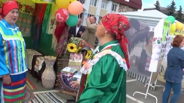 Гармонь в селе Добром. На празднике- день района 07.07.2017 г.