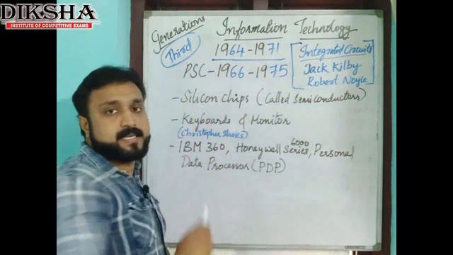 COMPUTER GENERATIONS #IT-Diksha online for PSC, RRB, SSC-Dr. Shafi Thompson#Shafi's Teacher educato