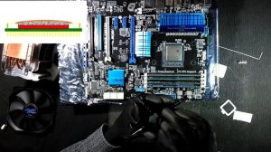Установка Zalman CNPS10X Performa на материнскую плату ASUS M5A99X EVO R2 0 и AMD FX 8350
