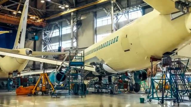 Производство самолёта Сухой Суперджет 100 смотреть онлайн