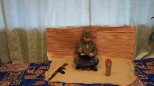 Театрализация воспитанников подготовительной группы "Письмо Солдата"