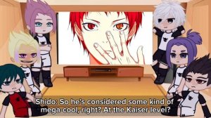 Blue Lock React To Kuroko No Basket // Gacha Club // Part 2