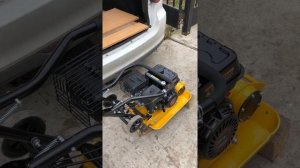 Виброплита Zitrek z3k60 грузит 1 человек