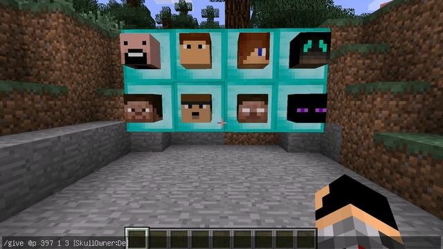 Как сделать голову игрока со скином в Minecraft смотреть онлайн